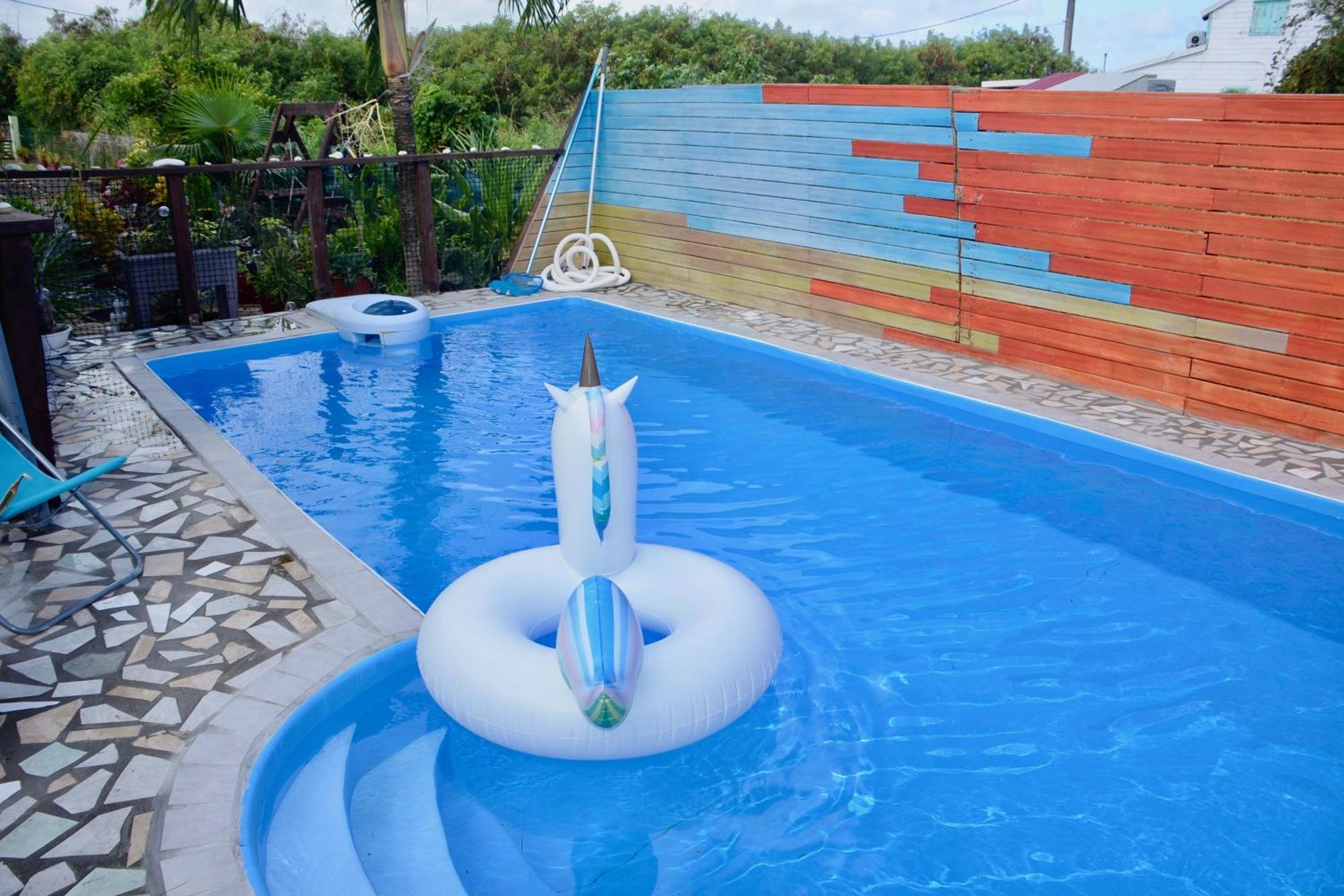 Bungalow La Perle - Jacuzzi - Piscine Сен-Франсуа Екстер'єр фото